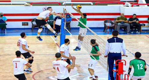 الزمالك يواجه طلائع الجيش في نصف نهائي كأس مصر للطائرة